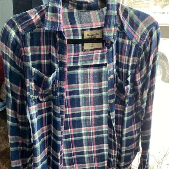 Abercrombie and Fitch Flannel - Picture 1 of 5